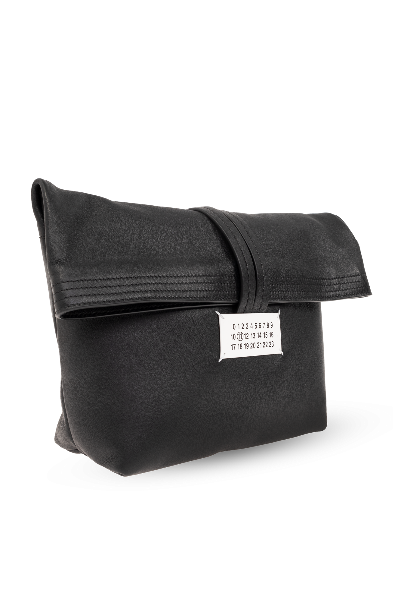 SchaferandweinerShops GB - Black Handbag with logo Maison